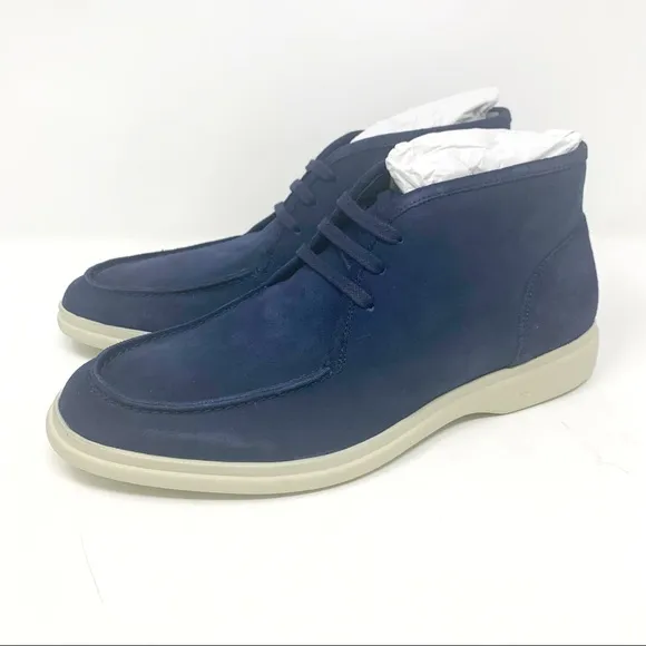 George Brown Foster Lace-Up Chukka Boots Atlantic