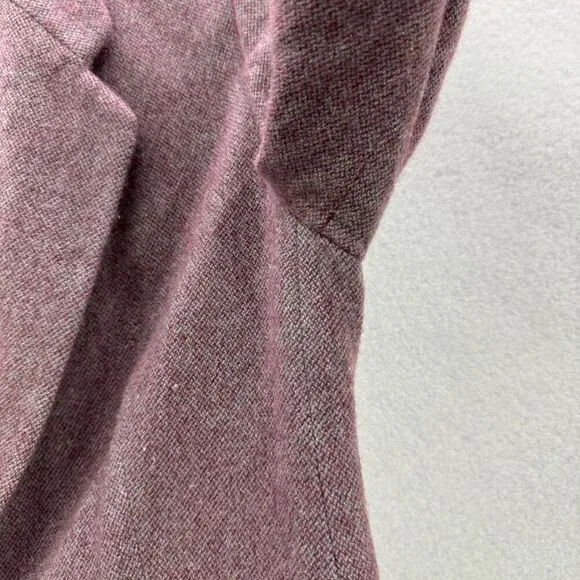 Georgio Armani 100% Cashmere Woven Blazer with Silk Lining Size 40 US 10