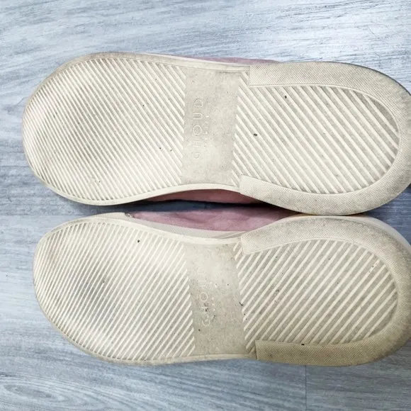 Ghoud Pink Suede Fleece Sneakers