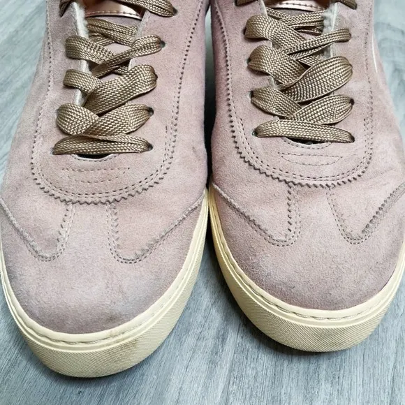 Ghoud Pink Suede Fleece Sneakers