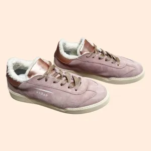 Ghoud Pink Suede Fleece Sneakers