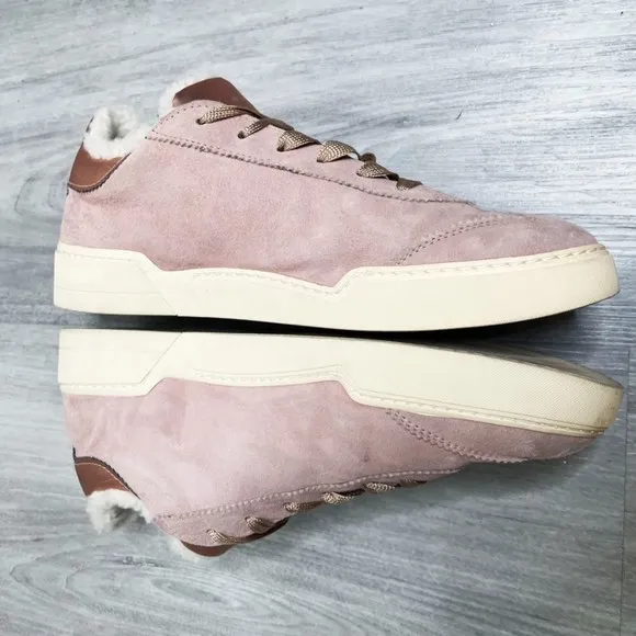 Ghoud Pink Suede Fleece Sneakers