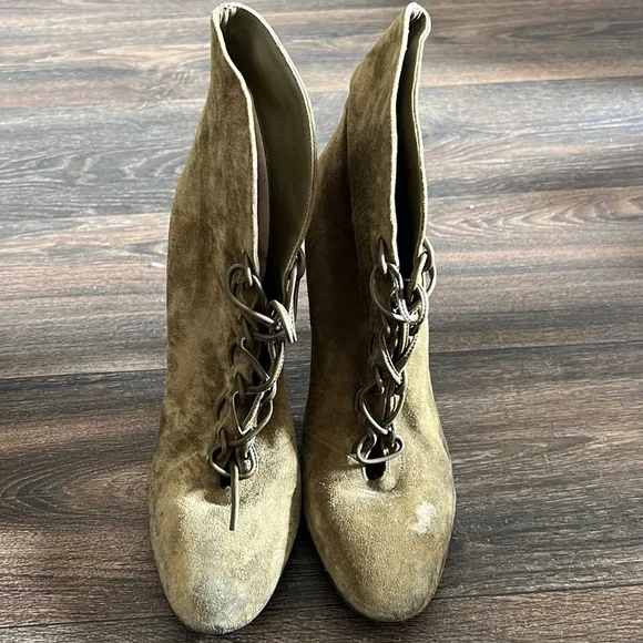 Gianvito Rossi Lace Up Boots