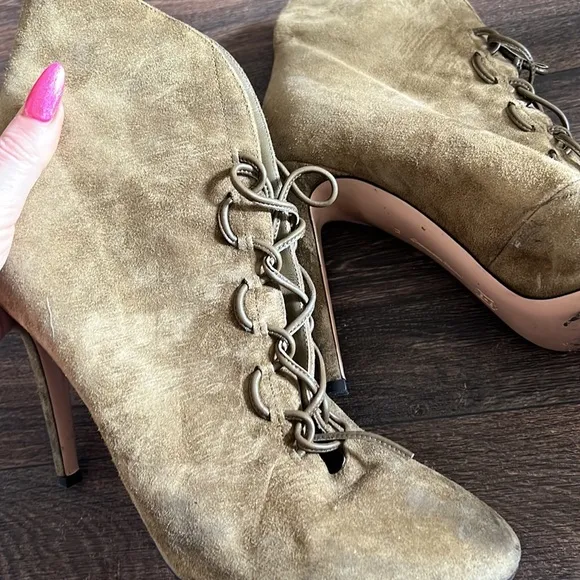 Gianvito Rossi Lace Up Boots