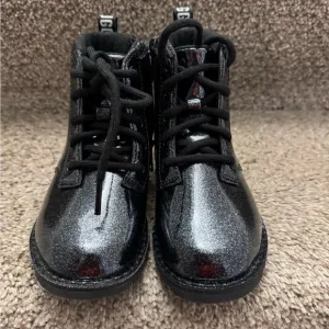 Girl's Boots UGG Kids Ashton Lace-Up Glitter Size 10