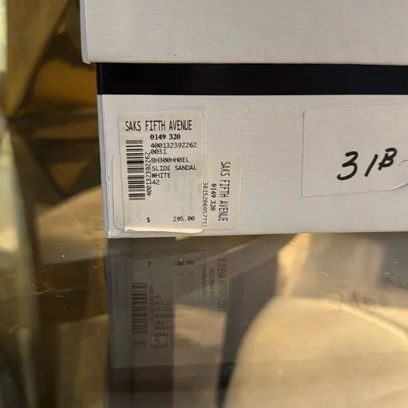 Givenchy White Slides