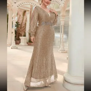 Gold gown