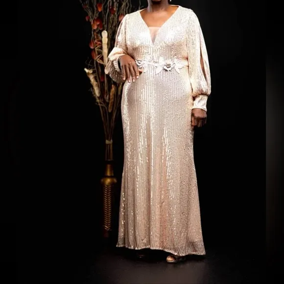 Gold gown