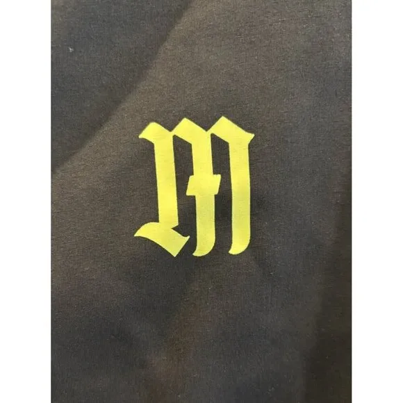 Gone Means Gone Hoodie L | Velour-Lined Streetwear &quot;Maybe in Another Life&quot; 🖤🔥