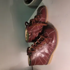 Gucci Little Boy Brown Leather  Boots