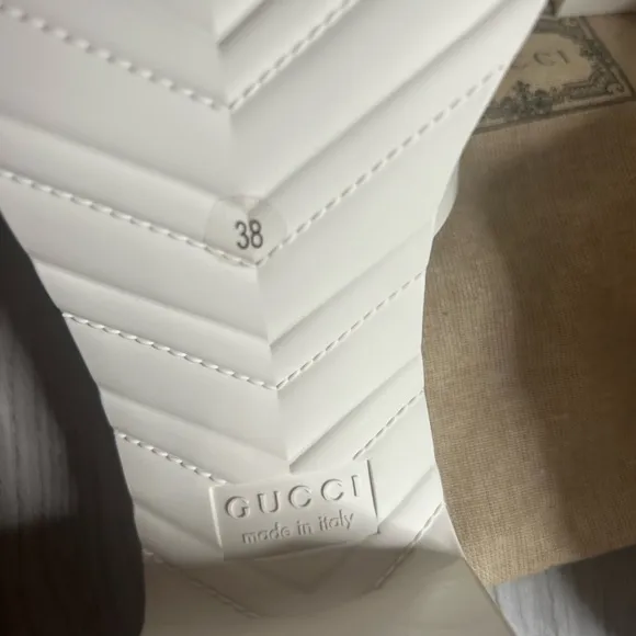 Gucci Women's Rubber Slide Sandals