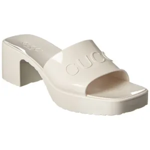 Gucci Women's Rubber Slide Sandals