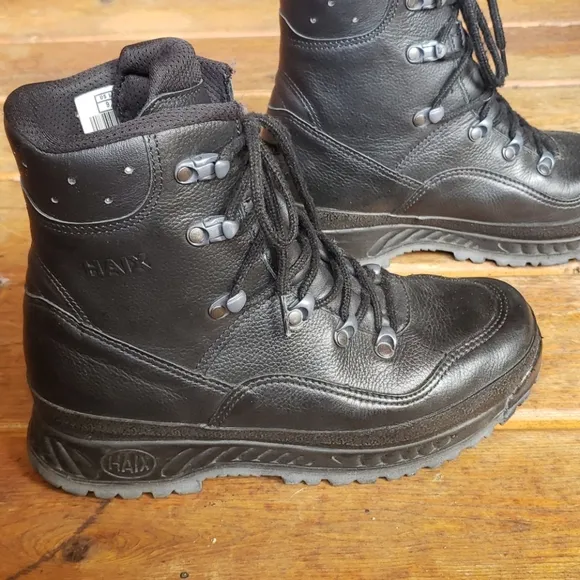 HAIX Black Ranger BGS Women's Combat Boots sz 9 Tactical Police Security