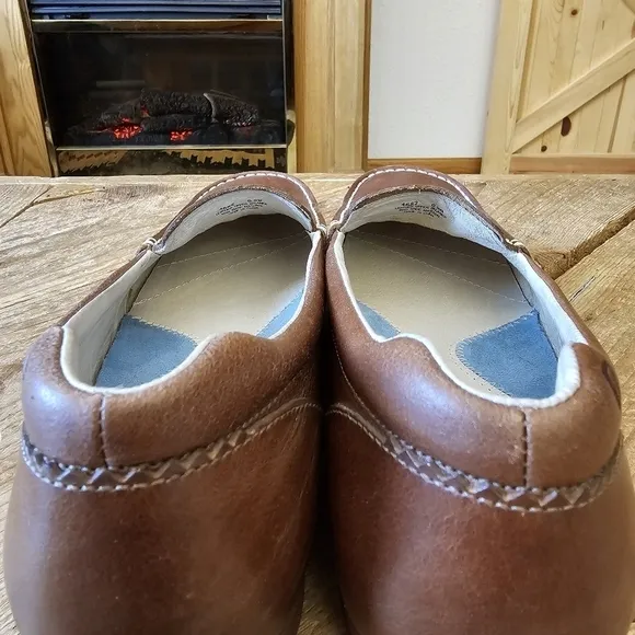 High Quality Red Wing Loafers: Brown Full Grain Leather for Women 9.6 B