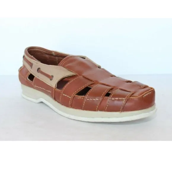 Hitchcock Mens Fisherman Sandals 2612 Tan - New