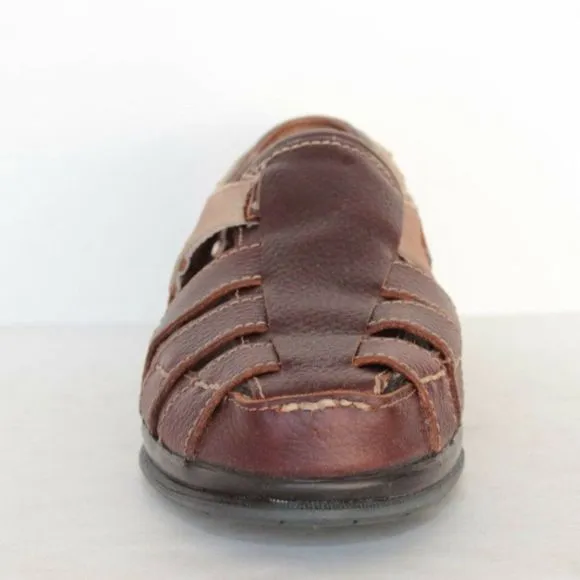 Hitchcock Mens Fisherman Sandals 2614 Dark Brown