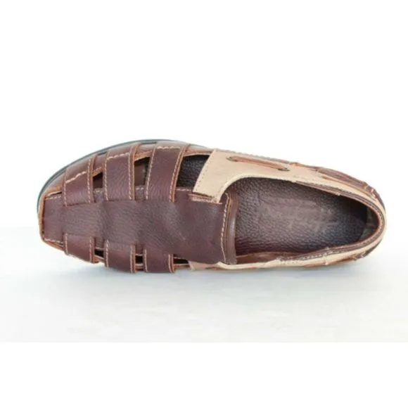 Hitchcock Mens Fisherman Sandals 2614 Dark Brown