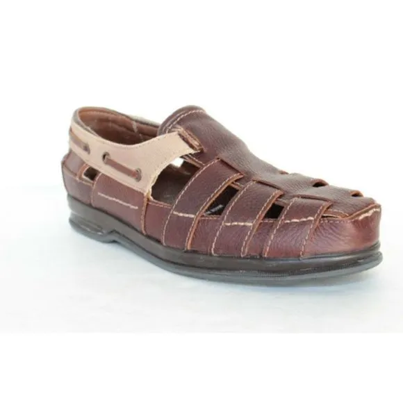 Hitchcock Mens Fisherman Sandals 2614 Dark Brown