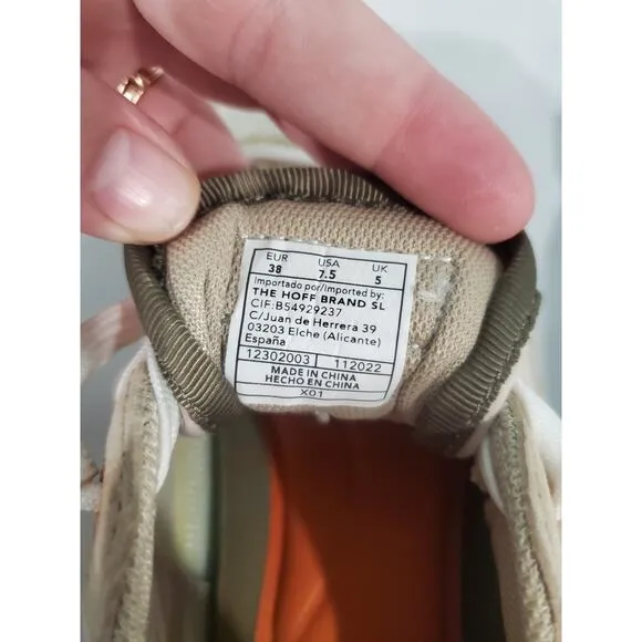 Hoff Riad Man Sneakers Size 7.5.s58