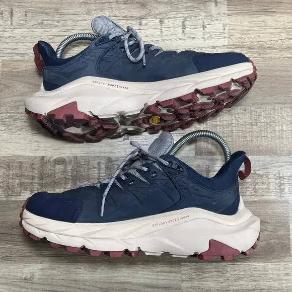 Hoka Kaha 2 GTX Gore-Tex Hiking Outdoor Trail Sneakers Womens 6.5 Blue EUC