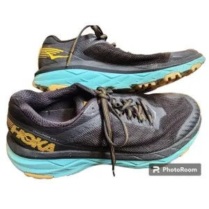 HOKA One One Challenger ATR 5 Size 7.5 Black/Blue