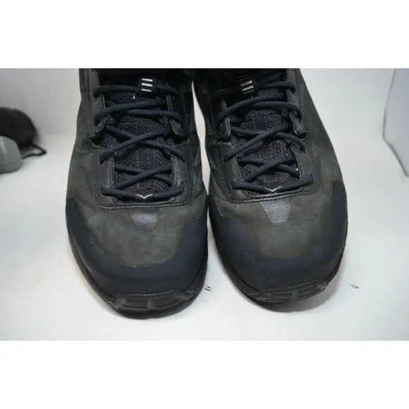 Hoka One One Mens Kaha GTX Goretex Black Phantom Sz 10 Hiking Boots 1112030-BPHN