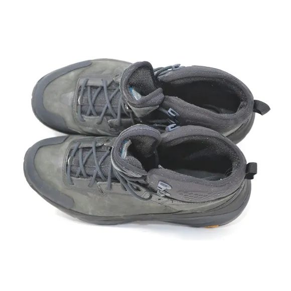 Hoka One One Mens Kaha GTX Goretex Black Phantom Sz 10 Hiking Boots 1112030-BPHN