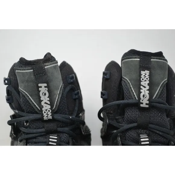Hoka One One Mens Kaha GTX Goretex Black Phantom Sz 10 Hiking Boots 1112030-BPHN