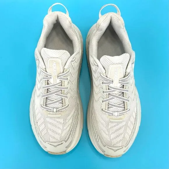 HOKA ONE ONE X OUTDOOR VOICES CLIFTON 4 RUNNING SHOES / ATHLEISURE SNEAKERS