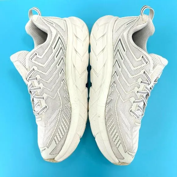 HOKA ONE ONE X OUTDOOR VOICES CLIFTON 4 RUNNING SHOES / ATHLEISURE SNEAKERS