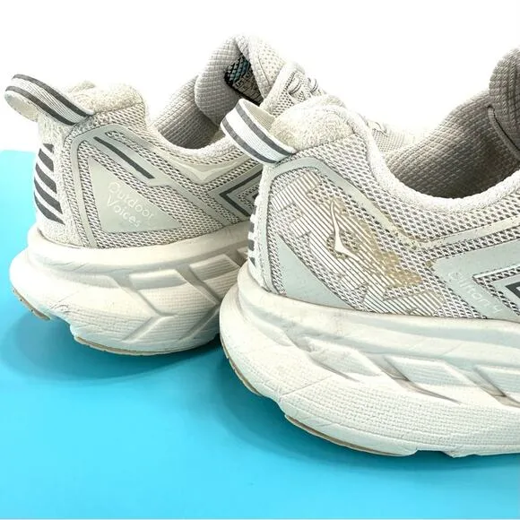 HOKA ONE ONE X OUTDOOR VOICES CLIFTON 4 RUNNING SHOES / ATHLEISURE SNEAKERS