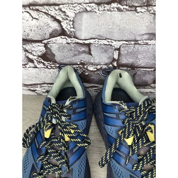 Hoka One One Speedgoat 3 Blue Synthetic Sneakers Shoes Women Sz 7M US/38 2/3EU