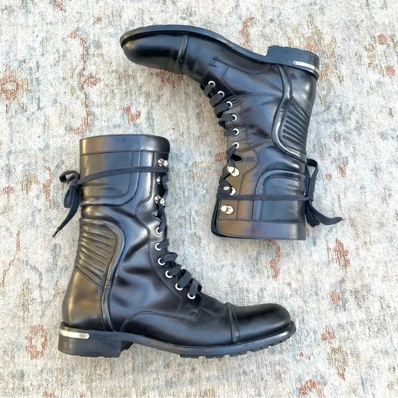 Hugo Boss Mens Lace Up Boots Sz 8