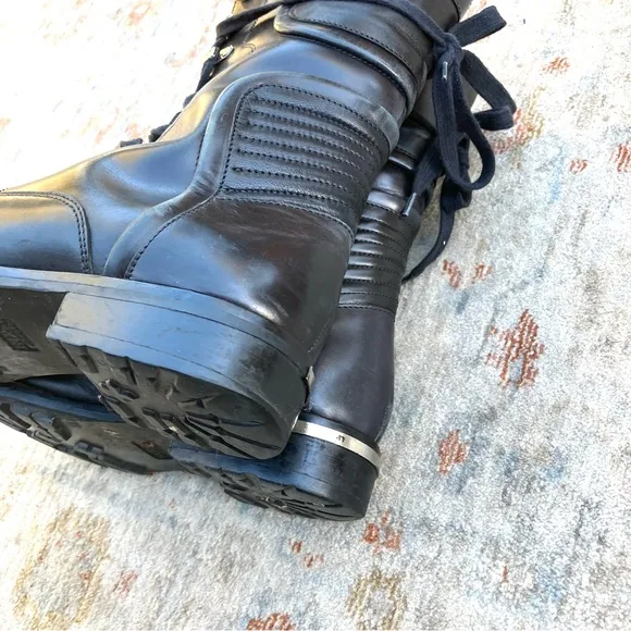 Hugo Boss Mens Lace Up Boots Sz 8