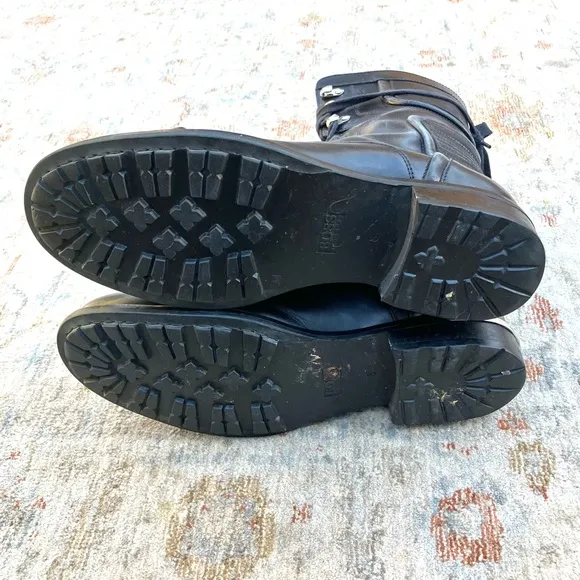 Hugo Boss Mens Lace Up Boots Sz 8