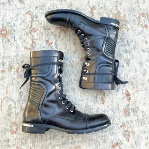 Hugo Boss Mens Lace Up Boots Sz 8