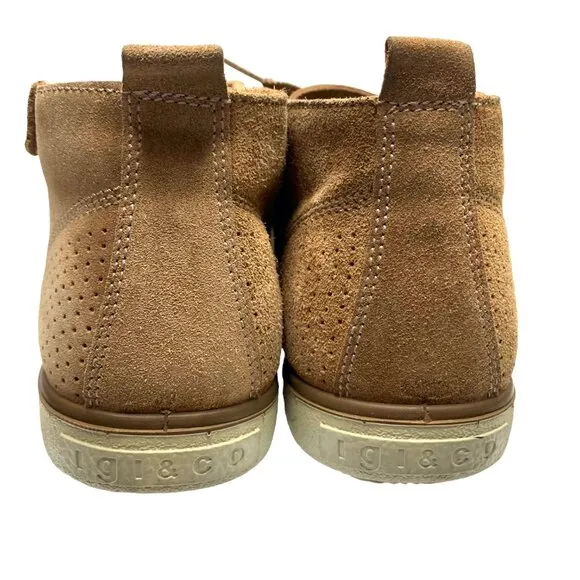 IGI &amp; Co‎ Tan Suede 3 eyelet Lace Up Chukka Boots