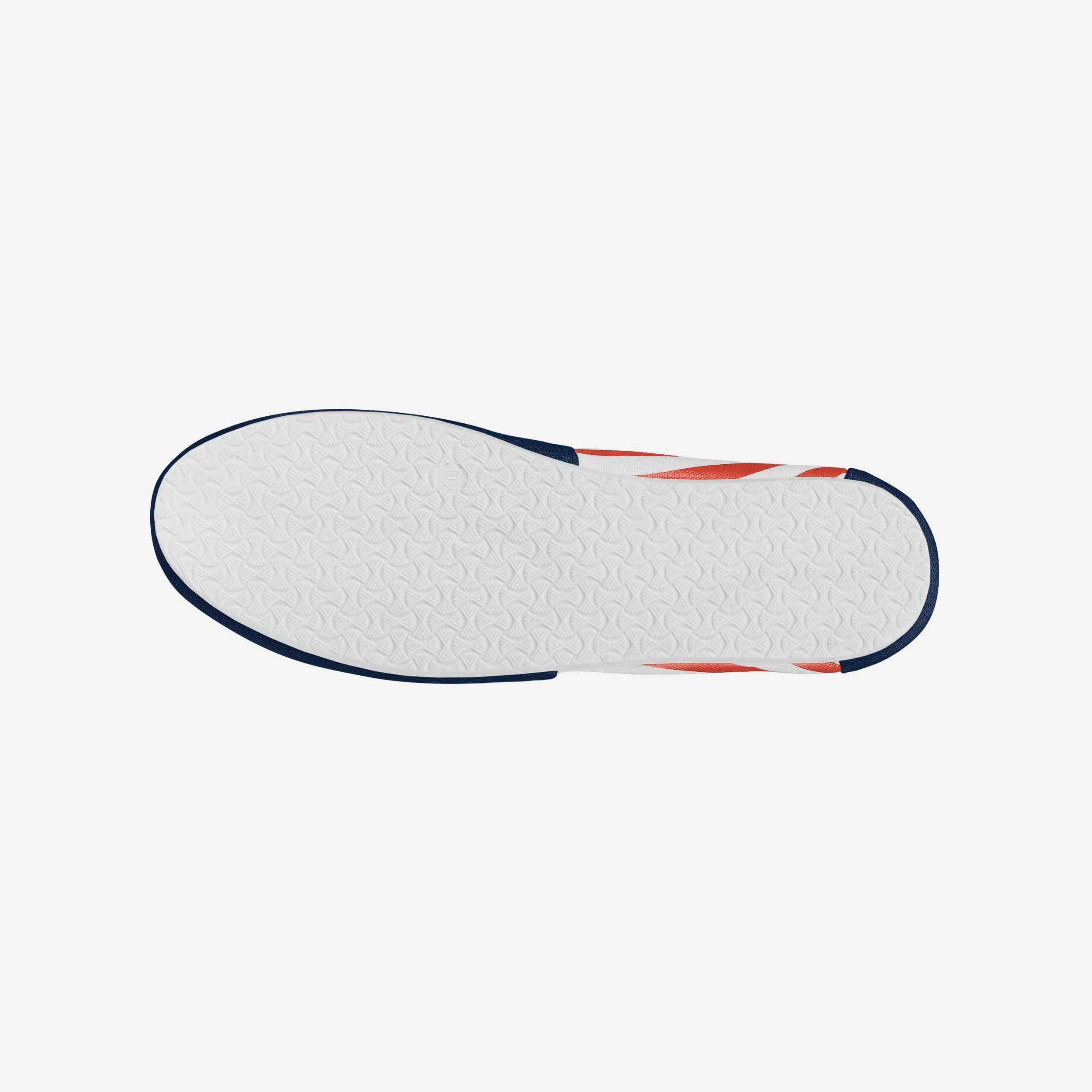 Illinois Fighting Illini Womens Stripe Canvas Shoe