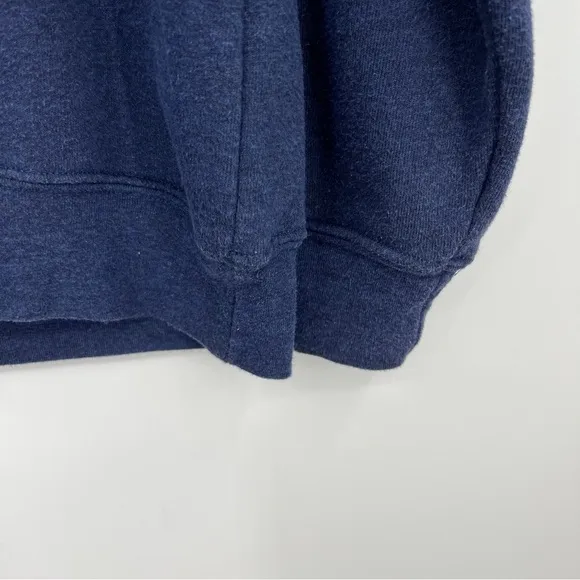 Iron and Resin Blue Field Fleece Roundneck Long Sleeves Casual Sweatshirt