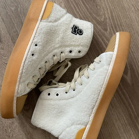 ISABEL MARANT White Benkeen Sneakers high-top
