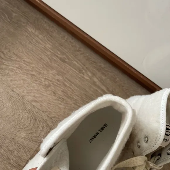 ISABEL MARANT White Benkeen Sneakers high-top
