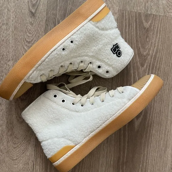 ISABEL MARANT White Benkeen Sneakers high-top