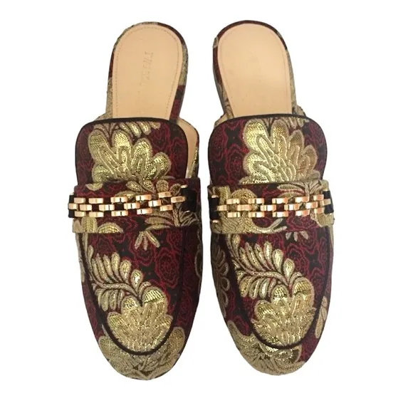 ✨IVANKA TRUMP✨Warda Brocade Mules