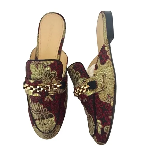 ✨IVANKA TRUMP✨Warda Brocade Mules