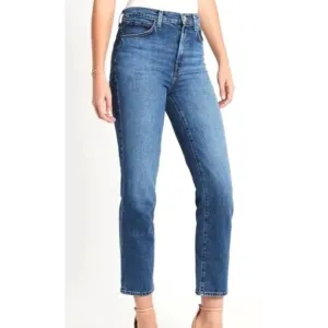 J Brand Jeans Women 28 Blue Metropole Wash High Rise Straight Leg Jules Jeans