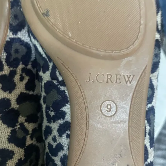 J. Crew Georgie Leopard Loafers