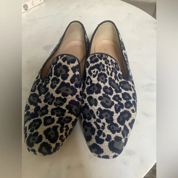 J. Crew Georgie Leopard Loafers
