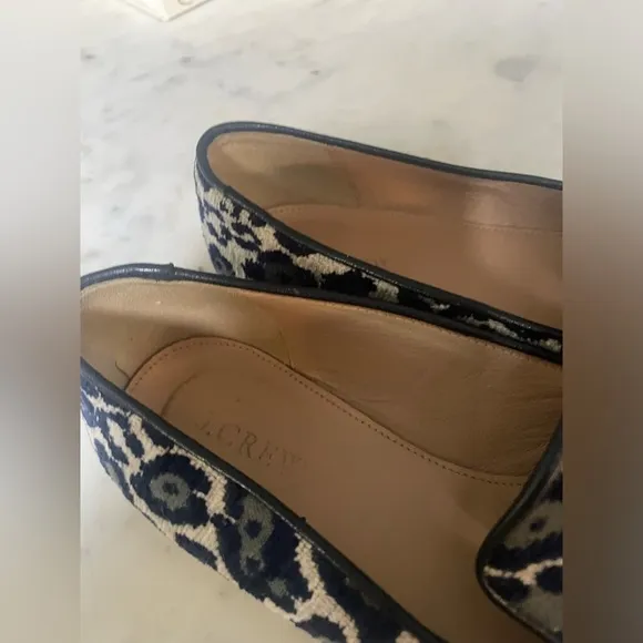 J. Crew Georgie Leopard Loafers
