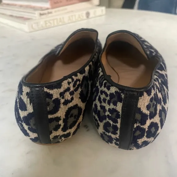 J. Crew Georgie Leopard Loafers