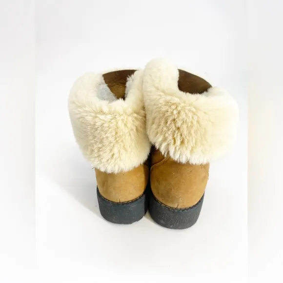 J Crew Nordic Boots in Pecan Glaze Sz 9